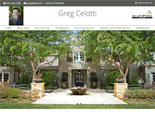 Tablet Screenshot of gregcelotti.com